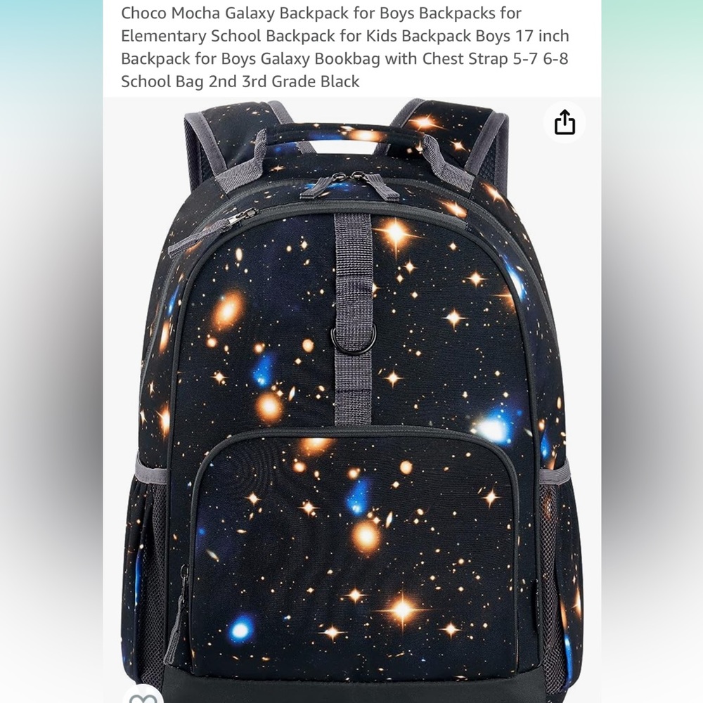 Brand new Chocomocha Backpack